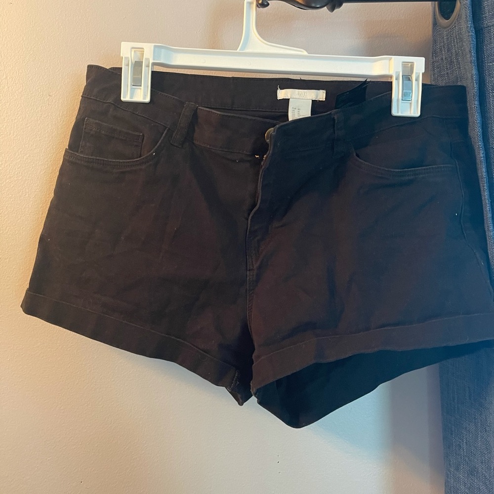 Black shorts